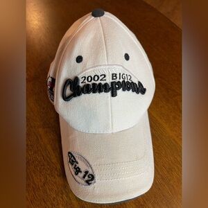 2002 Big 12 Champions Hat – Oklahoma Sooners NCAA Football Championship Cap